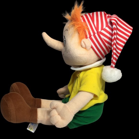 Zhenjiang Lian Yew Elf Pinocchio Plush Stuffed Poseable Doll 18" RARE VHTF - Picture 6 of 11
